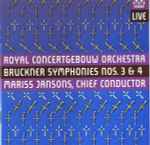 Cover for album: Royal Concertgebouw Orchestra / Bruckner / Mariss Jansons – Symphonies Nos. 3 & 4(2×SACD, Album, Multichannel)