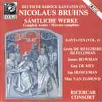 Cover for album: Nicolaus Bruhns, Greta De Reyghere, James Bowman (2), Guy De Mey, Ian Honeyman, Max Van Egmond, Ricercar Consort – Sämtliche Werke - Kantaten (Vol. 1)(CD, Album)