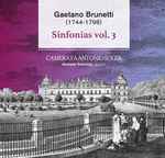 Cover for album: Gaetano Brunetti, Camerata Antonio Soler – Sinfonías Vol. 3(CD, )