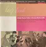 Cover for album: Adolf Busch / Hermann Busch, Brahms, The Busch Quartet – Double Concerto & Sextet Opus 18(CD, )