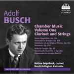 Cover for album: Adolf Busch - Bettina Beigelbeck, Busch Kollegium Karlsruhe – Chamber Music Volume One Clarinet And Strings(CD, Album)