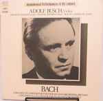 Cover for album: Adolf Busch, Frances Magnes & Busch Chamber Players – Bach(LP)