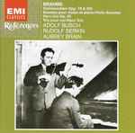 Cover for album: Brahms - Adolf Busch, Rudolf Serkin, Aubrey Brain – Violinsonaten Opp. 78 & 100/Sonates Pour Violon Et Piano/Violin Sonatas; Horn Trio Op. 40/Trio Pour Cor/Horn Trio(CD, Compilation, Remastered)