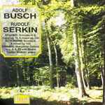 Cover for album: Adolf Busch, Rudolf Serkin, Johannes Brahms, Robert Schumann – Adolf Busch and Rudolf Serkin play Brahms & Schumann(CD, Compilation, Mono)