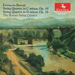 Cover for album: Ferruccio Busoni - Busoni String Quartet – String Quartets 1 & 2(CD, Album)