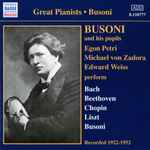 Cover for album: Busoni And His Pupils(CD, Album, Mono)