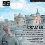 Cover for album: Cramer, Busoni, Gianluca Luisi (2), Alessandro Deljavan, Giampaolo Stuani – Piano Works (84 Études In 4 Books, Op. 50 / Eight Études After Cramer)(2×CD, )