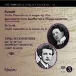 Cover for album: Busoni / Strauss - Tanja Becker-Bender, BBC Scottish Symphony Orchestra, Garry Walker – Violin Concertos(CD, Album)
