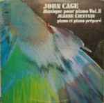 Cover for album: John Cage - Jeanne Kirstein – Musique Pour Piano Vol. II(LP)