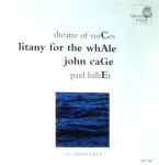 Cover for album: Theatre Of Voices, Paul Hillier With Terry Riley - John Cage – Litany For The Whale