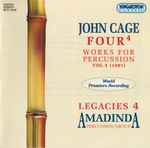 Cover for album: John Cage / Amadinda Percussion Group – Four⁴ · Works For Percussion Vol.3 (1991)(CD, Album)
