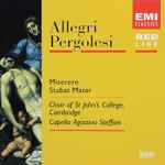 Cover for album: Pergolesi, Allegri – Allegri: Misere · Pergolesi: Stabat Mater(CD, Compilation)