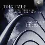 Cover for album: John Cage - Giancarlo Simonacci – Piano Music – Volume 4 (Music For Piano 1–84 · ASLSP · One · One² · One⁵)(3×CD, )