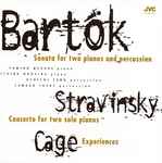 Cover for album: Béla Bartók, Igor Stravinsky, John Cage – Sonata For Two Pianos And Percussion / Concerto For Two Solo Pianos / Experiences(CD, Album)