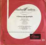 Cover for album: Antonio Caldara - Societa Cameristica Di Lugano, Edwin Loehrer – Il Giuoco Del Quadriglio / Madrigal 