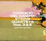 Cover for album: Conrado Del Campo, Quatuor Diotima – String Quartets Nos. 3 & 5(CD, Album)