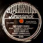 Cover for album: Ella Logan And Hoagy Carmichael With Perry Botkin And His Orchestra – Two Sleepy People / New Orleans