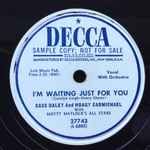 Cover for album: Cass Daley And Hoagy Carmichael With Matty Matlock's All Stars – I'm Waiting Just For You / Woman Is A Five Letter Word