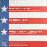 Cover for album: Walter Piston  /  Charles Ives  /  John Alden Carpenter - Marjorie Mitchell With The Göteborg Symphony Orchestra, William Strickland – Concertino / Fourth Of July / Concertino