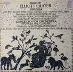 Cover for album: Music Of Elliott Carter: Syringa, Concerto For Orchestra(LP, Stereo)