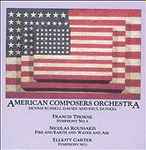 Cover for album: Francis Thorne, Nicolas Roussakis, Elliott Carter, Dennis Russell Davies, Paul Dunkel, American Composers Orchestra – American Composers Orchestra: Thorne/Roussakis/Carter(CD, )
