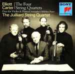 Cover for album: Elliott Carter - The Juilliard String Quartet, Christopher Oldfather – The Four String Quartets / Duo For Violin & Piano