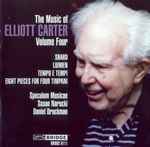Cover for album: Elliott Carter - Speculum Musicae, Susan Narucki, Daniel Druckman – Shard / Luimen / Tempo E Tempi / Eight Pieces For Four Timpani(CD, )