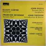 Cover for album: Elliott Carter, François Devienne, John Russo, John Davison – Carter-Rosso-Devienne-Davison / Russo & Ignacio(LP)