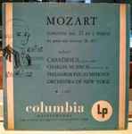 Cover for album: Mozart - Robert Casadesus, Charles Muench Conducting Philharmonic-Symphony Orchestra Of New York – Concerto No. 21 In C Major, K. 467