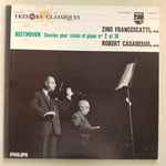 Cover for album: Beethoven, Zino Francescatti, Robert Casadesus – Sonates pour Violon Et Piano No. 2 Et !0(LP, Mono)