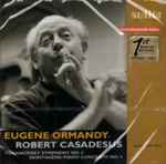 Cover for album: Eugene Ormandy, Robert Casadesus, Tchaikovsky, Saint-Saëns – Symphony No. 4 / Piano Concerto No. 4(CD, Remastered)