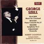 Cover for album: George Szell, Robert Casadesus, Cologne Radio Symphony Orchestra – Blacher • Mozart • Brahms • Stravinsky(CD, )