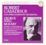 Cover for album: Mozart, Robert Casadesus, Columbia Symphony Orchestra, George Szell – Piano Concertos N° 23 K. 488 / N° 26 K. 537 