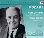Cover for album: Mozart - Robert Casadesus, George Szell – Robert Casadesus Plays Mozart : Piano Concertos Nos. 18, 21, 22, 23, 26 & 27 / Piano Sonatas Nos. 12, 14 & 17(3×CD, Compilation, Reissue, Remastered)