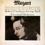 Cover for album: Mozart, George Szell, Robert Casadesus, The Cleveland Orchestra – Piano Concertos No. 21 / No. 24(LP, Compilation, Mono)