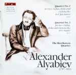 Cover for album: Alexander Alyabiev, The Beethoven Quartet – Quartet No.1, Quartet No.3(CD, Mono)