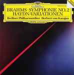 Cover for album: Brahms, Berliner Philharmoniker, Herbert von Karajan – Symphonie No. 2 • Haydn-Variationen(CD, Album, Reissue, Remastered)