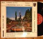 Cover for album: Jean Fournet, Orchestre Des Concerts Lamoureux, Emmanuel Chabrier, Georges Bizet – Carmen Suite / L'Arlésienne Suite / España