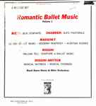 Cover for album: Georges Bizet, Emmanuel Chabrier, Jules Massenet, Gioacchino Rossini, Benjamin Britten – Romantic Ballet Music: Volume 1(3×LP, Mono)