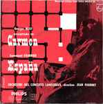 Cover for album: Georges Bizet, Emmanuel Chabrier, Orchestre Des Concerts Lamoureux Direction Jean Fournet – Ouverture De Carmen / España