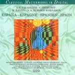 Cover for album: A.E. Chabrier, C. Debussy, M. Ravel, N.A. Rimskij-Korsakov – España = Espagne = Spanien = Spain