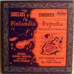 Cover for album: Sibelius, Chabrier, Goteborg Symphony Orchestra, Berlin Philharmonic Orchestra, Sixten Eckerberg, Hans Schmidt-Isserstedt – Finlandia /  España(10