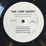 Cover for album: Shir L'Erev Shabbat (Sacred Service For The Sabbath Eve)(LP)