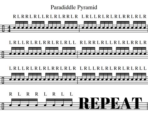 image single paradiddle