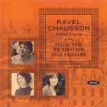 Cover for album: Ravel & Chausson - Pascal Rogé, Mie Kobayashi, Yoko Hasegawa – Piano Trios(CD, Album)