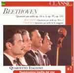 Cover for album: Ludwig van Beethoven, Luigi Cherubini – Beethoven Quartetto Per Archi Op.132 Cherubini Quartetto per Archi In FA Maggiore(CD, )