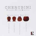 Cover for album: Cherubini - Quartetto Savinio : Alberto Maria Ruta, Rossella Bertucci, Francesco Solombrino, Lorenzo Ceriani – Complete String Quartets(2×CD, Album)