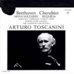 Cover for album: Beethoven / Cherubini, Arturo Toscanini, NBC Symphony Orchestra – Missa Solemnis, Op. 123 / Requiem