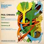 Cover for album: Paul Chihara - Buell Neidlinger, London Symphony Orchestra, Neville Marriner – Grass (Concerto For Double Bass And Orchestra) / Ceremony I / Ceremony III(LP, Quadraphonic)