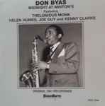Cover for album: Don Byas Featuring Thelonious Monk, Joe Guy, Kenny Clarke – Midnight At Minton's - Original 1941 Recordings(CD, Reissue)